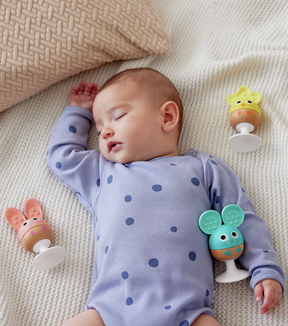 Hape Tarraavat Eläinhelistimet Imukupilla 3 kpl Pastelli