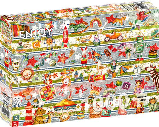 Enjoy Puzzle 1000 Palan Palapeli Toyland