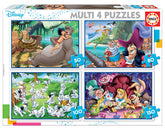 Disney Classics 4 palapeliä, paloja 50-80-100-150