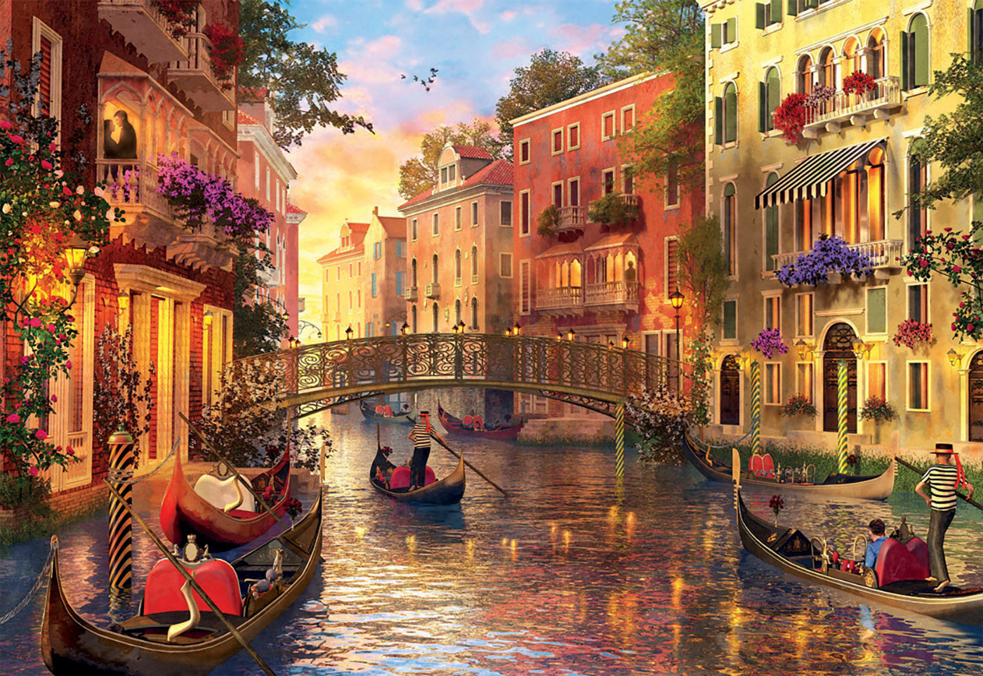Educa 1500 Palan Palapeli Sunset in Venice