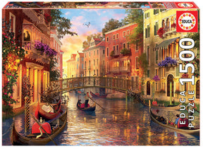 Educa 1500 Palan Palapeli Sunset in Venice