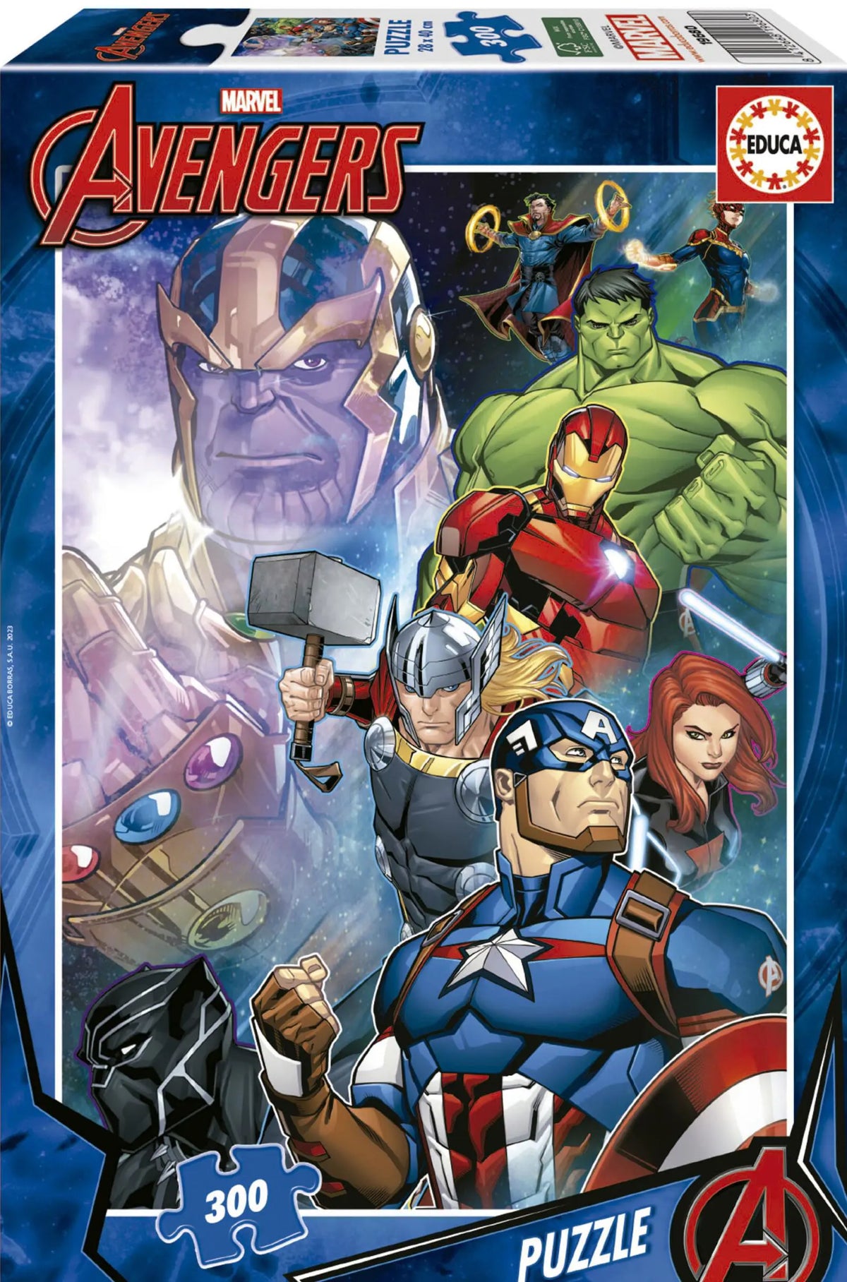 Educa 300 Palan Palapeli Avengers