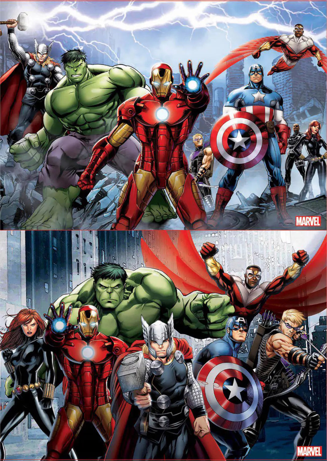 Educa Avengers Palapeli 2x100 palaa