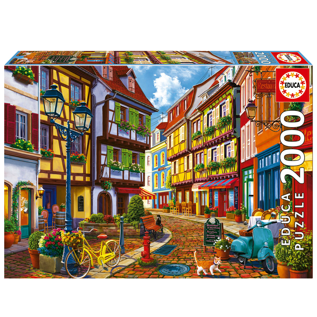 Educa Bright Street 2000 Palan Palapeli