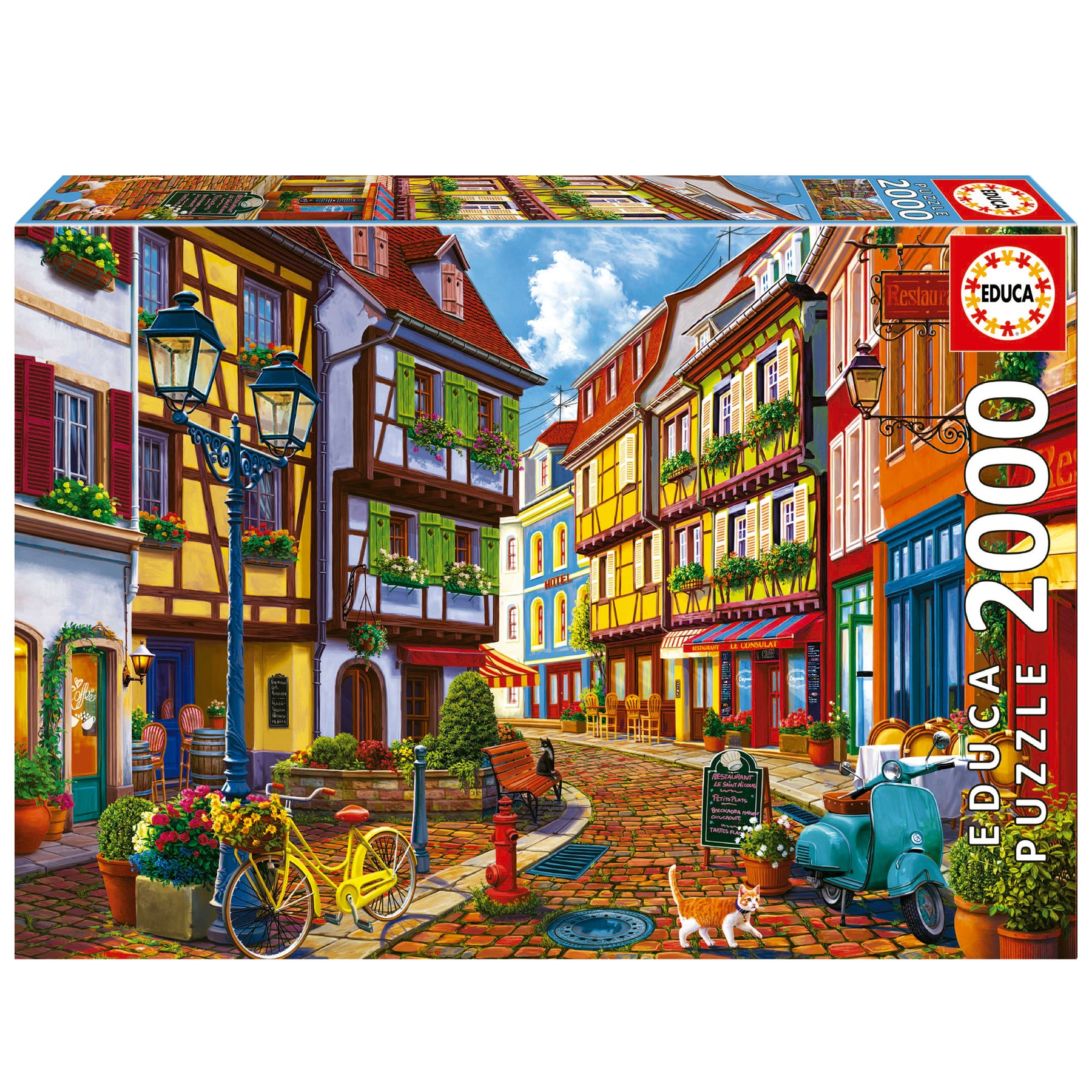 Educa Bright Street 2000 Palan Palapeli