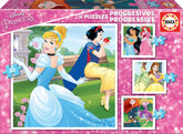 Educa Disney Princess Palapeli 12-16-20-25 Palaa
