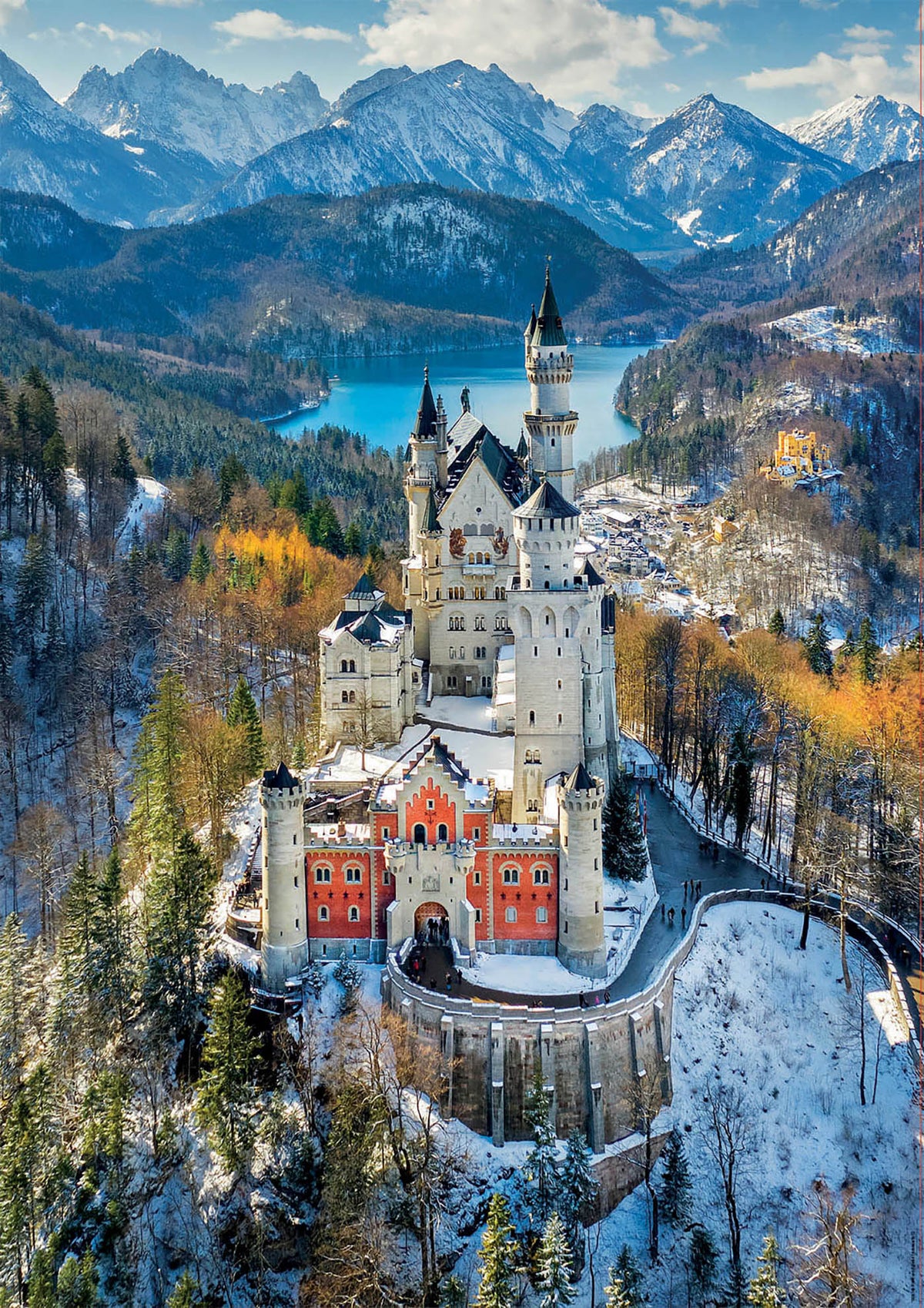 Educa Neuschwanstein Castle 1000 Palan Palapeli