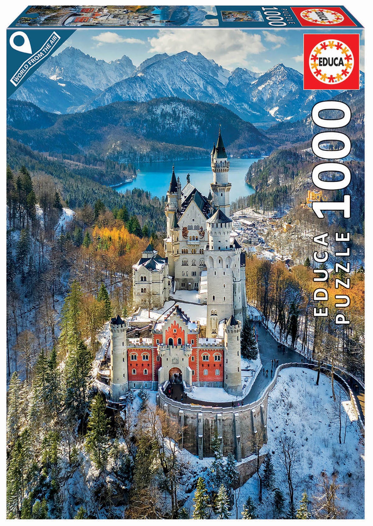 Educa Neuschwanstein Castle 1000 Palan Palapeli