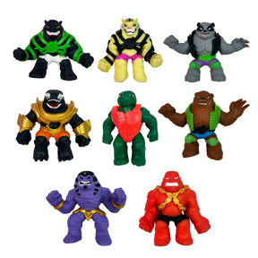 Elastikorps Fighter Kamaleon Hahmo 12 cm Lajitelma