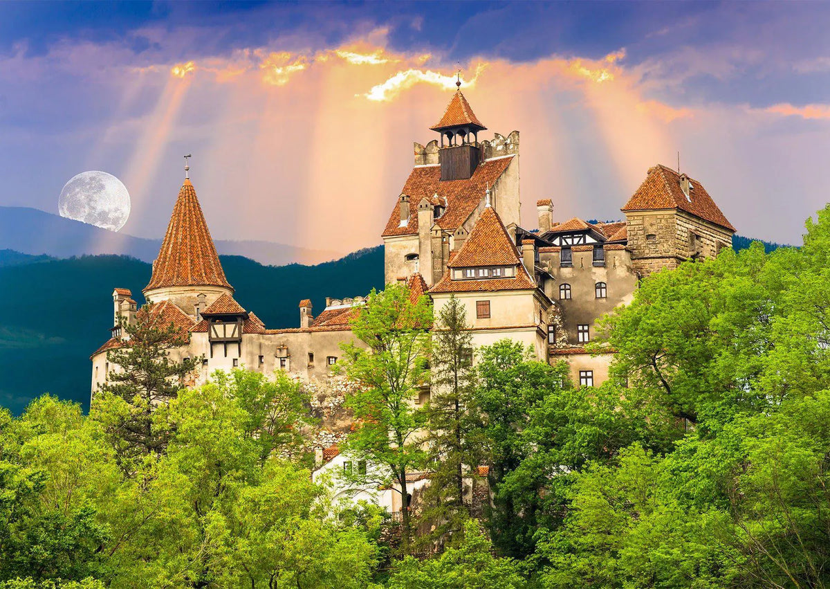 Enjoy Puzzle 1000 Palan Palapeli Dracula's Castle, Bran