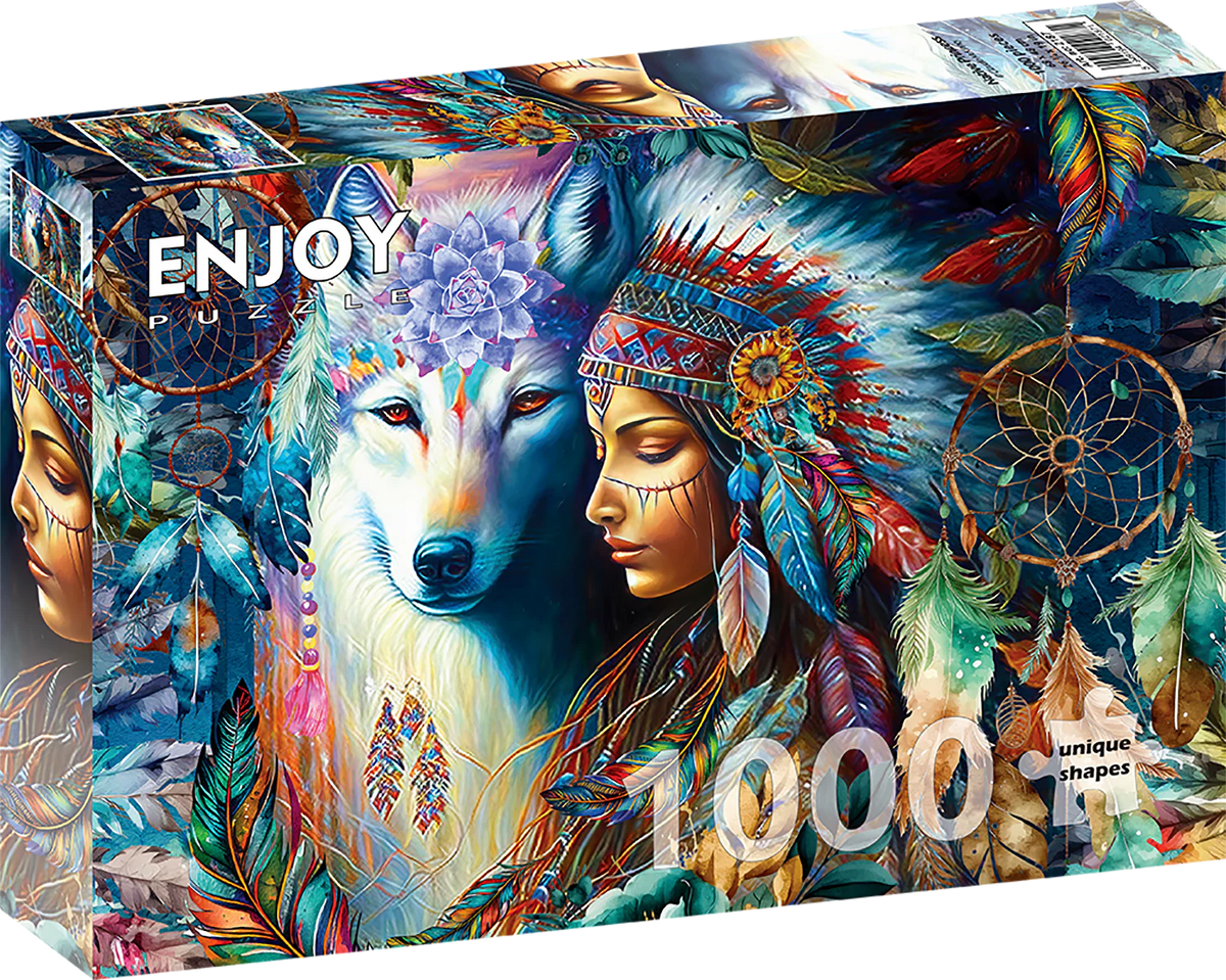 Enjoy Puzzle 1000 Palan Palapeli Native Princess