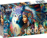 Enjoy Puzzle 1000 Palan Palapeli Native Princess