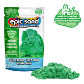 Epic Sand Muovailtava Taikahiekka Vihreä ja Muotti