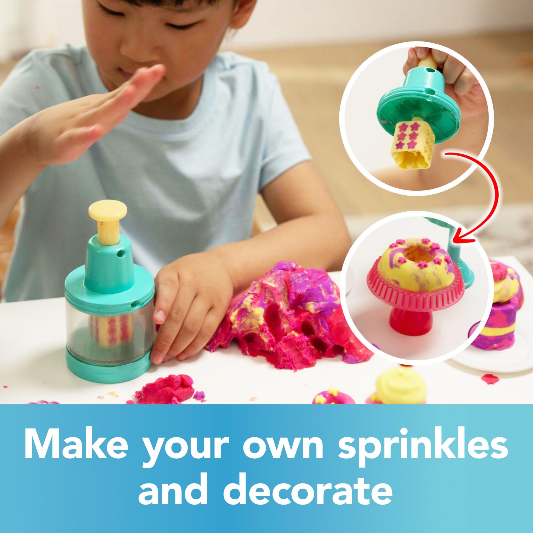 Epic Sand Sprinkle Bake Shop Set Muovailtava Taikahiekka