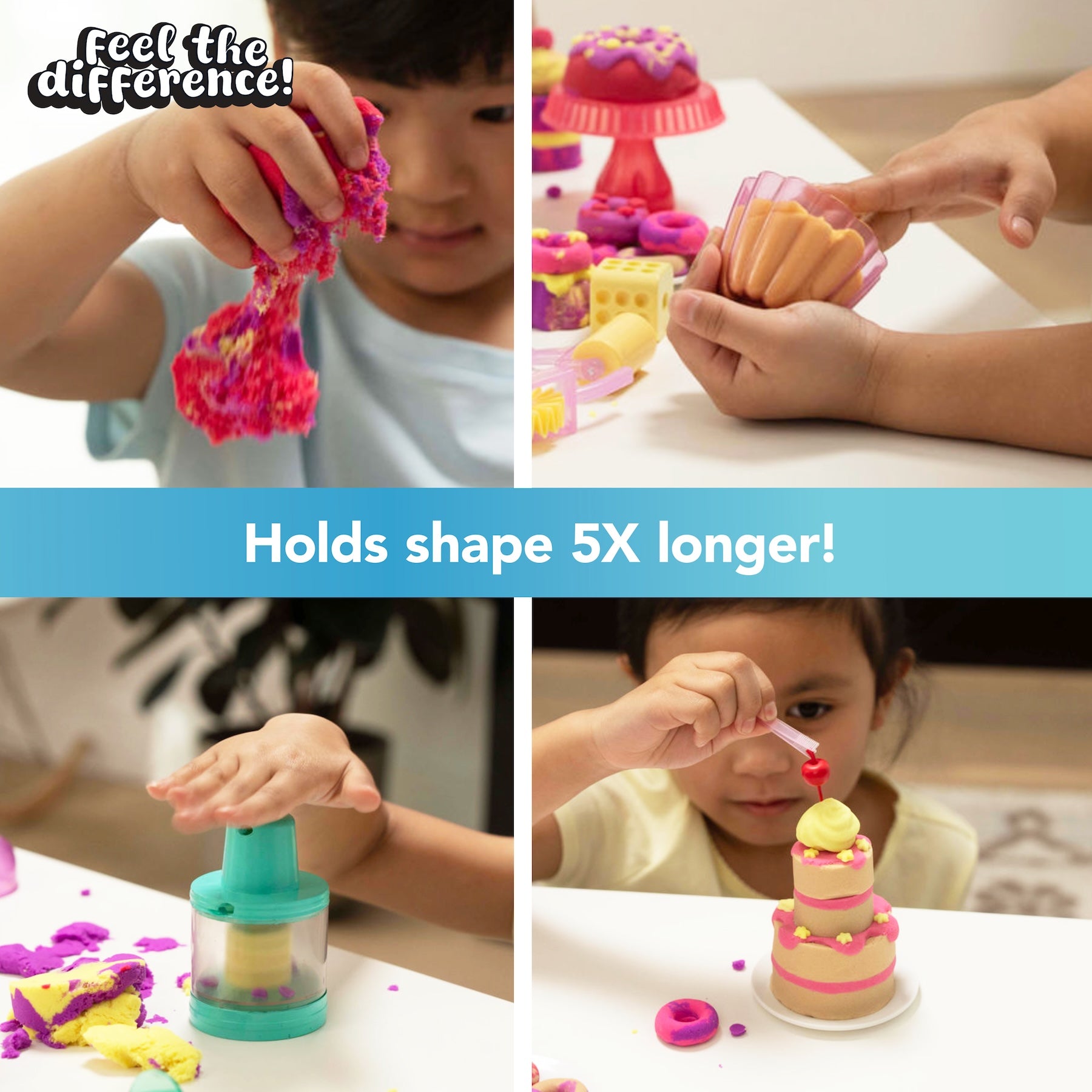 Epic Sand Sprinkle Bake Shop Set Muovailtava Taikahiekka