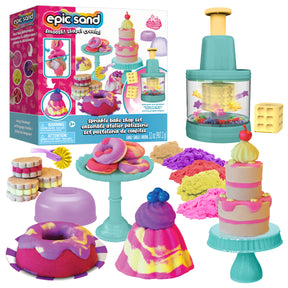 Epic Sand Sprinkle Bake Shop Set Muovailtava Taikahiekka