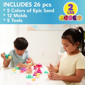 Epic Sand Sprinkle Bake Shop Set Muovailtava Taikahiekka