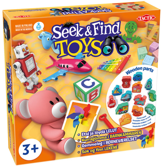 Etsi ja Löydä Lelut Lautapeli
