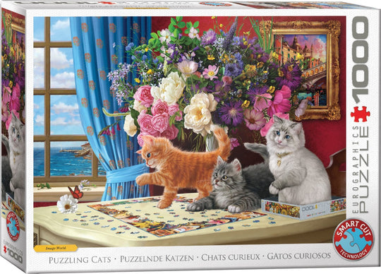 Eurographics 1000 Palan Palapeli Puzzling Cats