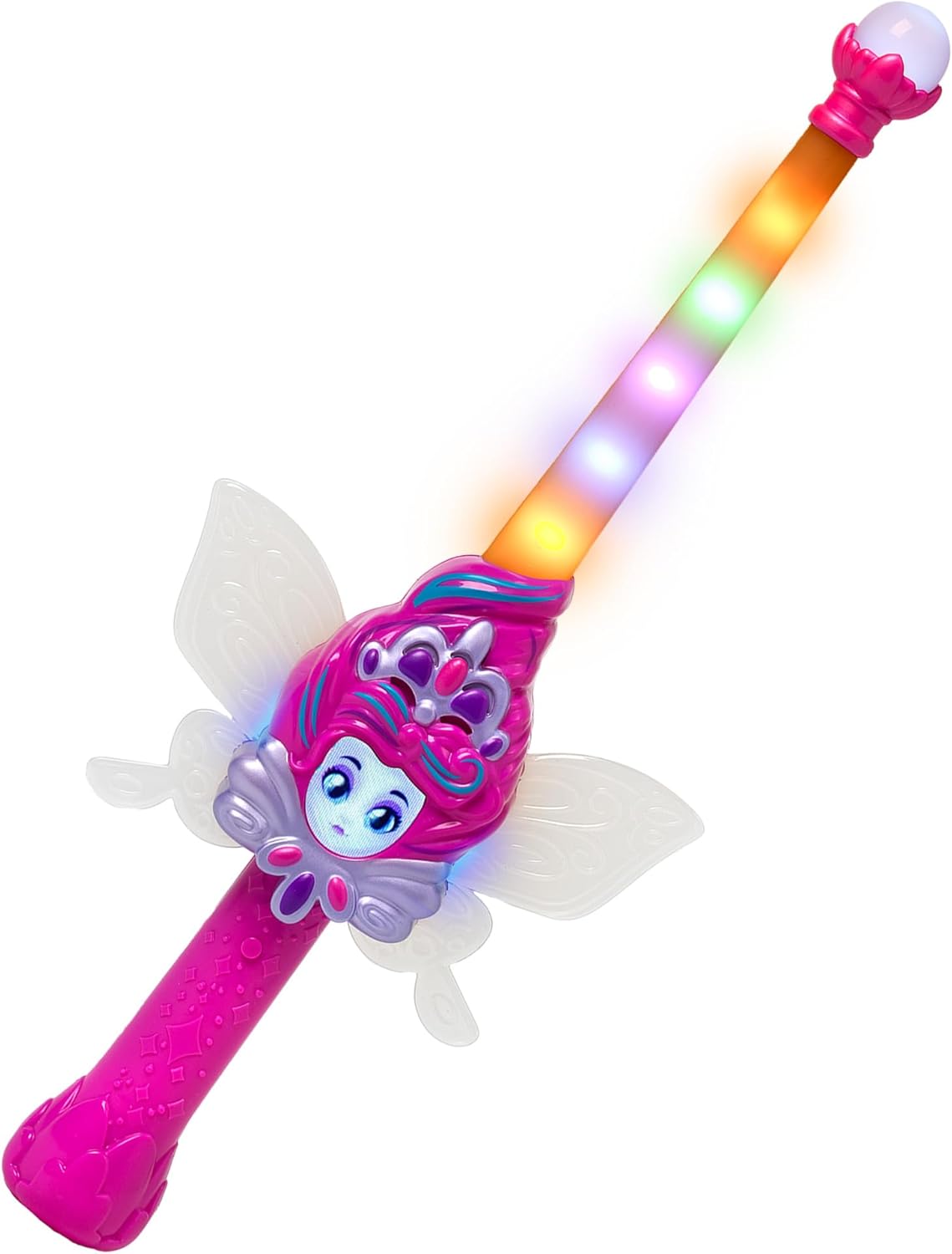 Fairy Wand Lasten Taikasauva Äänellä ja Valolla