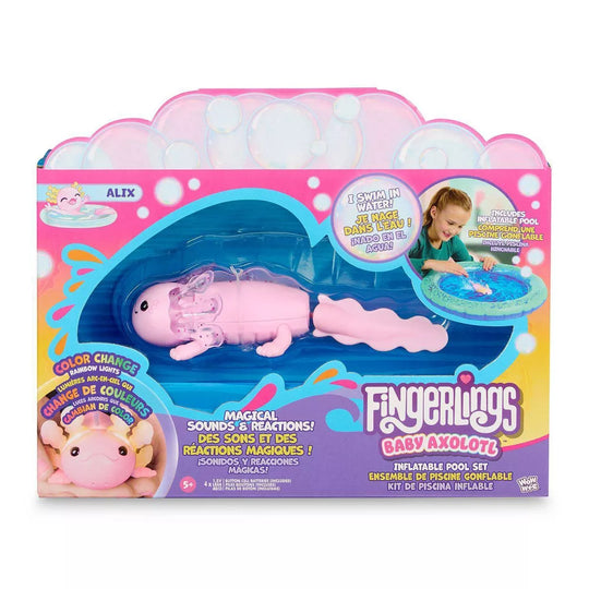 Fingerlings Interaktiivinen Aksolotli ja Uima-allas