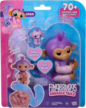Fingerlings Surprise Tails Interaktiivinen Sormiapina 
