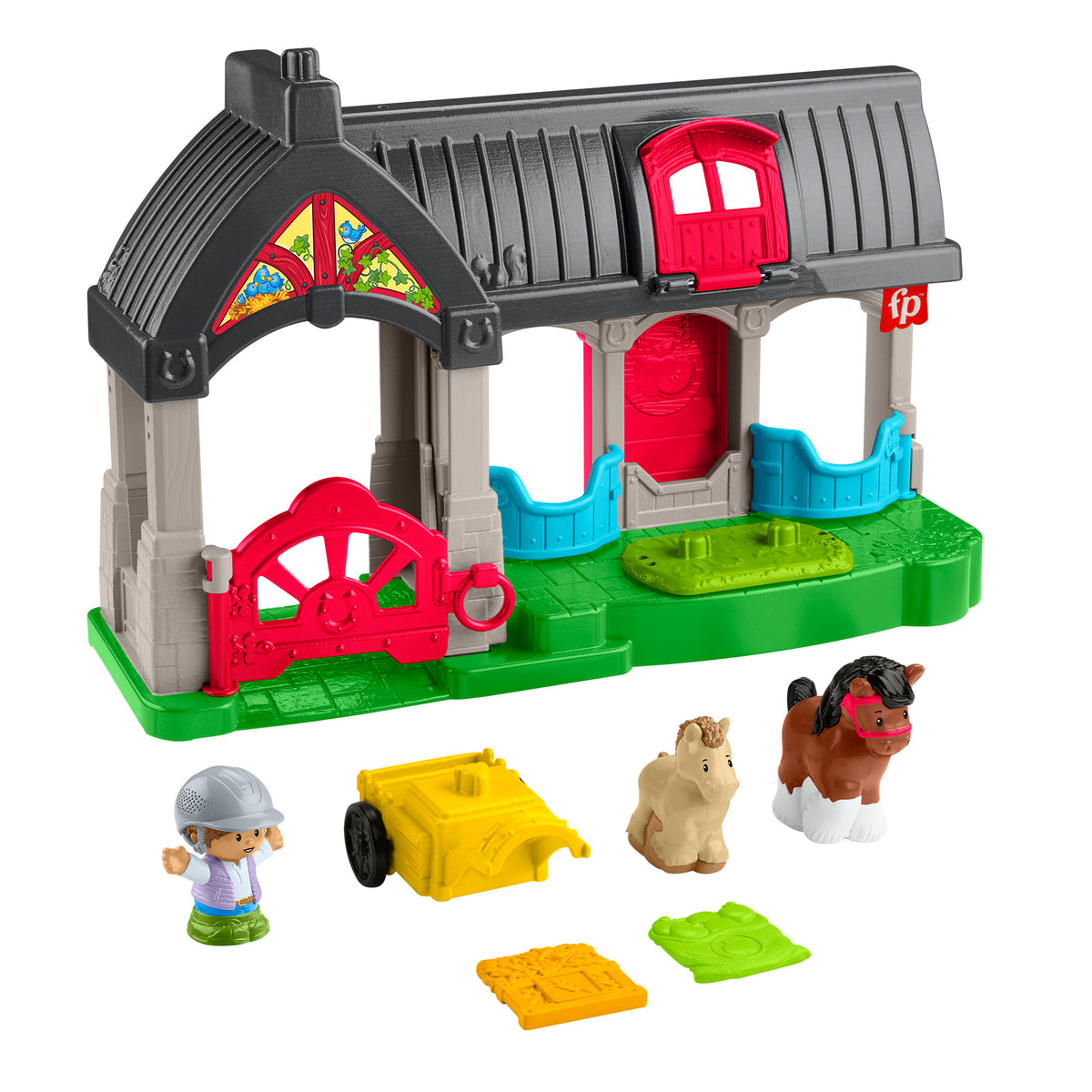 3Fisher-Price Hevostalli Äänillä
