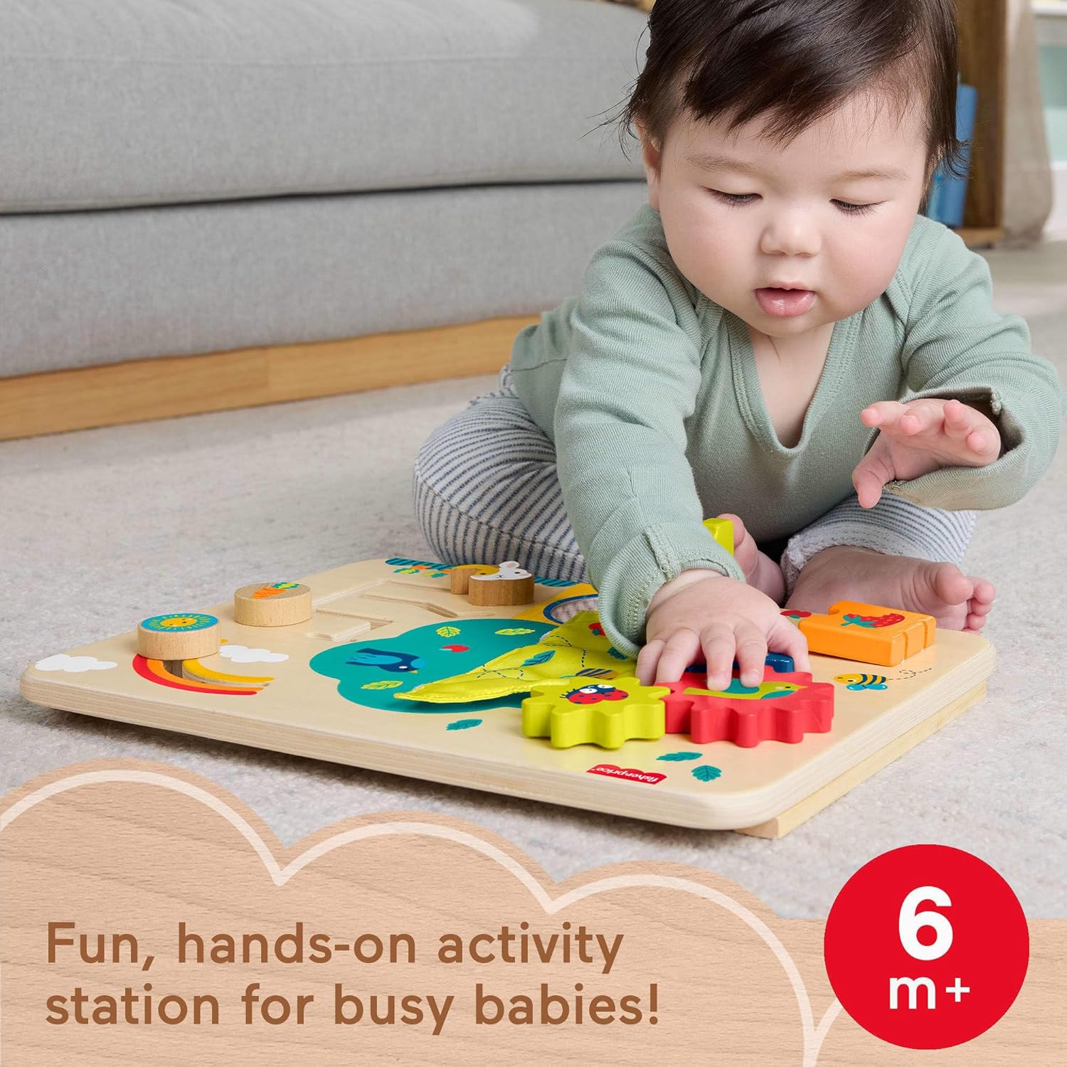 Fisher-Price Puinen Aktiviteettilauta/Busyboard