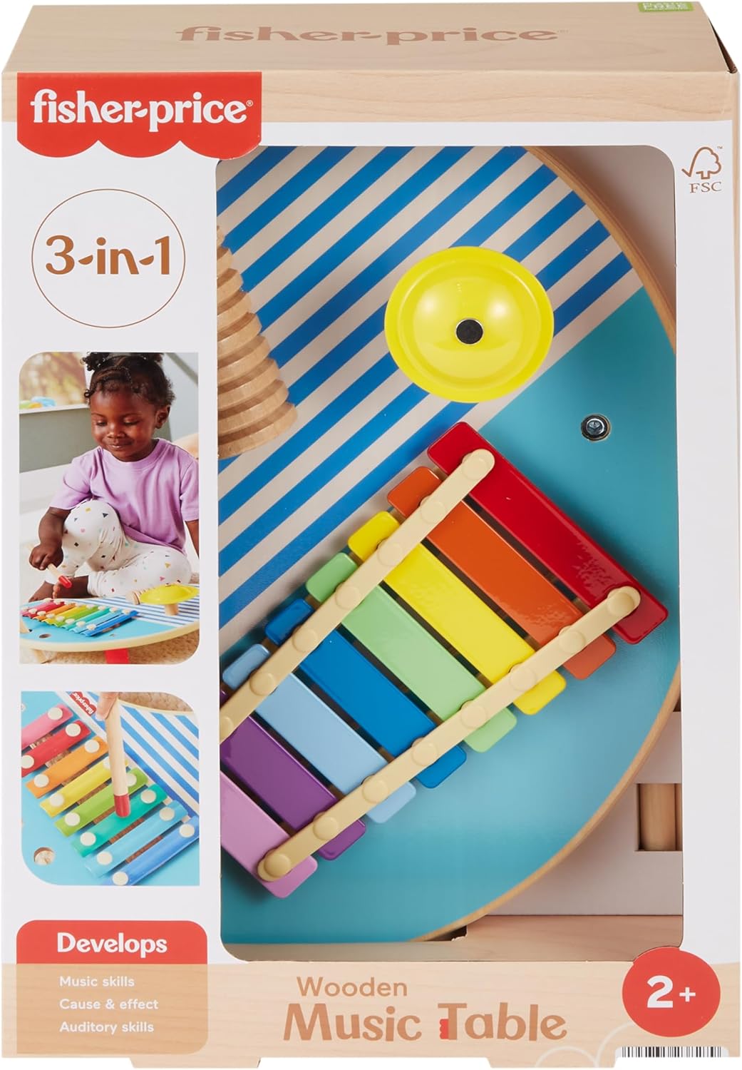 Fisher-Price Puinen Soittopöytä