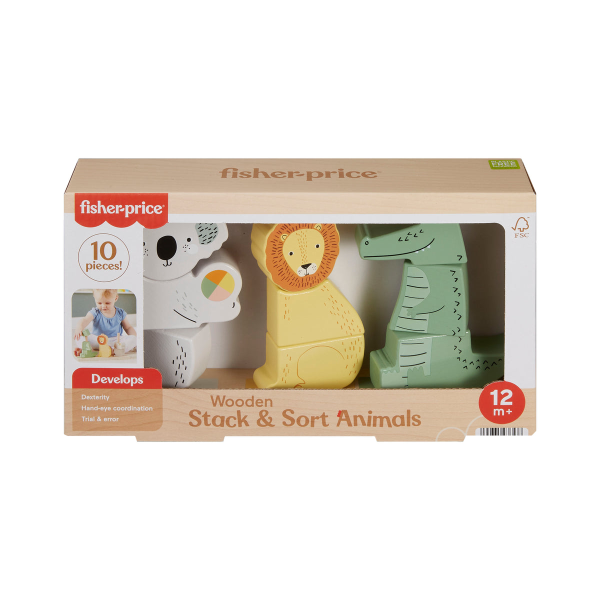 Fisher-Price Puiset Stack and Sort Animals