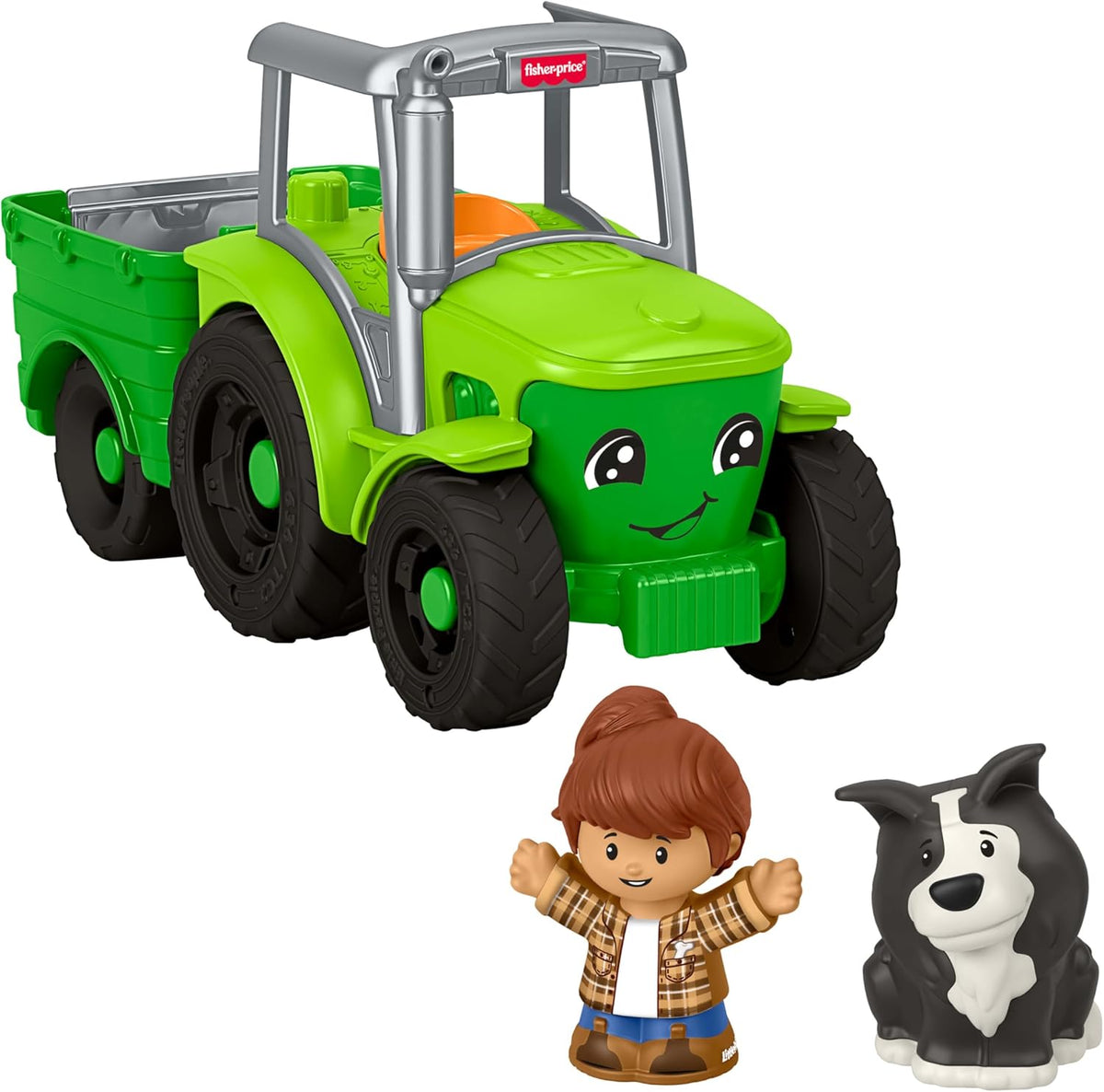 Fisher-Price Push And Play Traktori Peräkärryllä