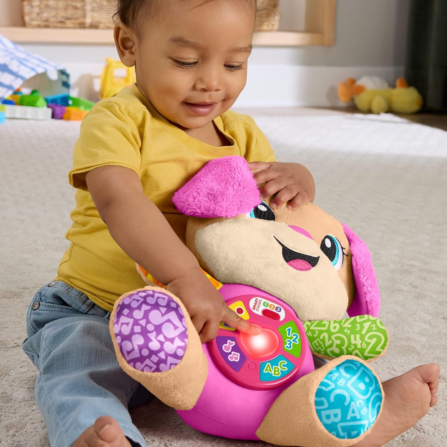 Fisher-Price Smart Stages Sis Puppy Opetellaan Sanoja Pehmolelu