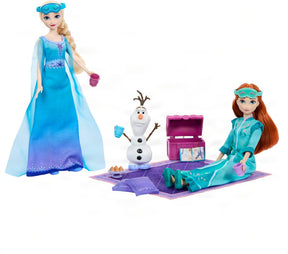 Frozen Elsa Ja Anna Yökyläily Leikkisetti