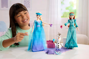 Frozen Elsa Ja Anna Yökyläily Leikkisetti