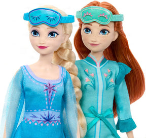 Frozen Elsa Ja Anna Yökyläily Leikkisetti
