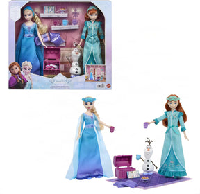 Frozen Elsa Ja Anna Yökyläily Leikkisetti