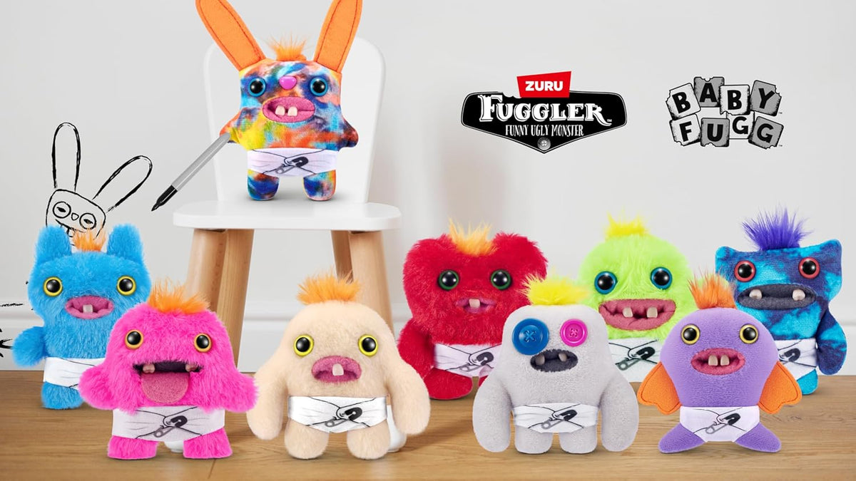 Fuggler Baby Pehmomonsteri Keräilyhahmo Lajitelma