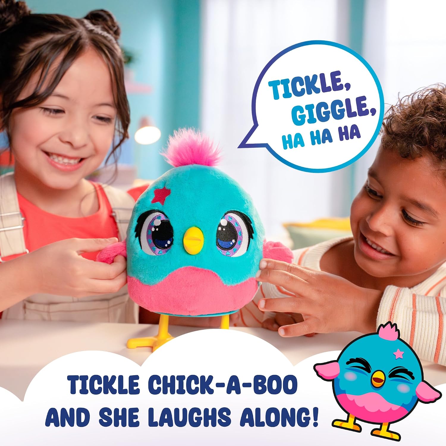 Funtasy Family Chick-A-Boo Interaktiivinen Lintu