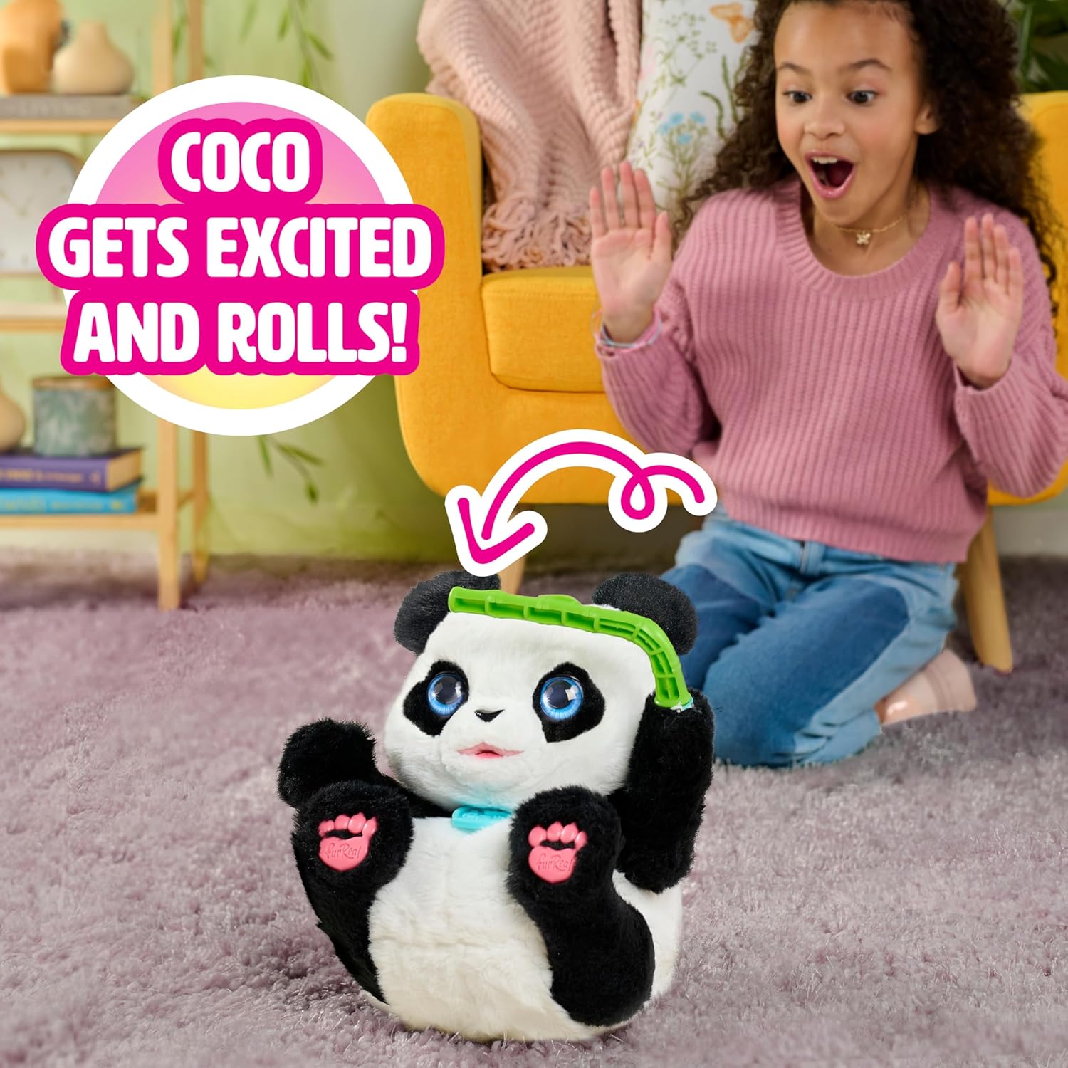FurReal Coco The Tumbling Panda Interaktiivinen Panda