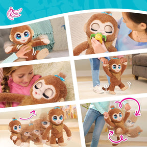FurReal Peanut The Playful Monkey- Interaktiivinen Apina 40 cm
