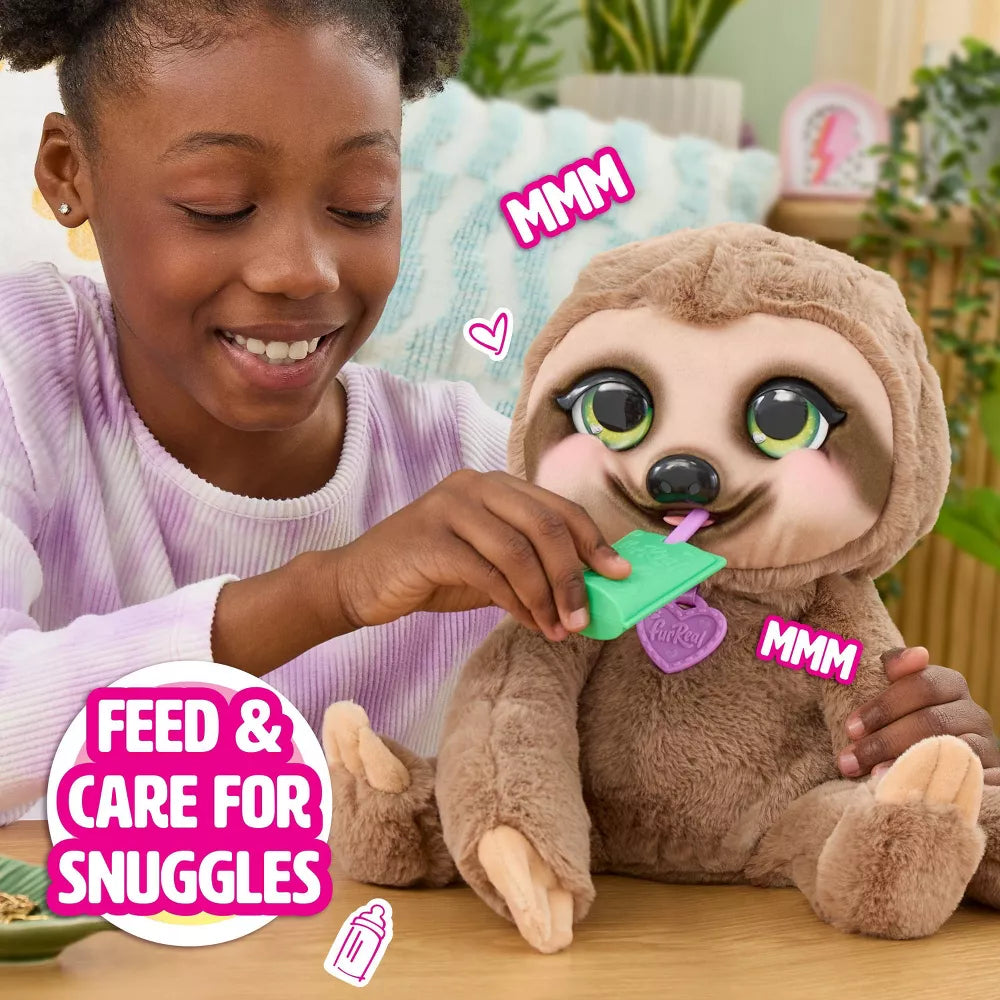 FurReal Snuggles The Smiling Sloth Interaktiivinen Laiskiainen