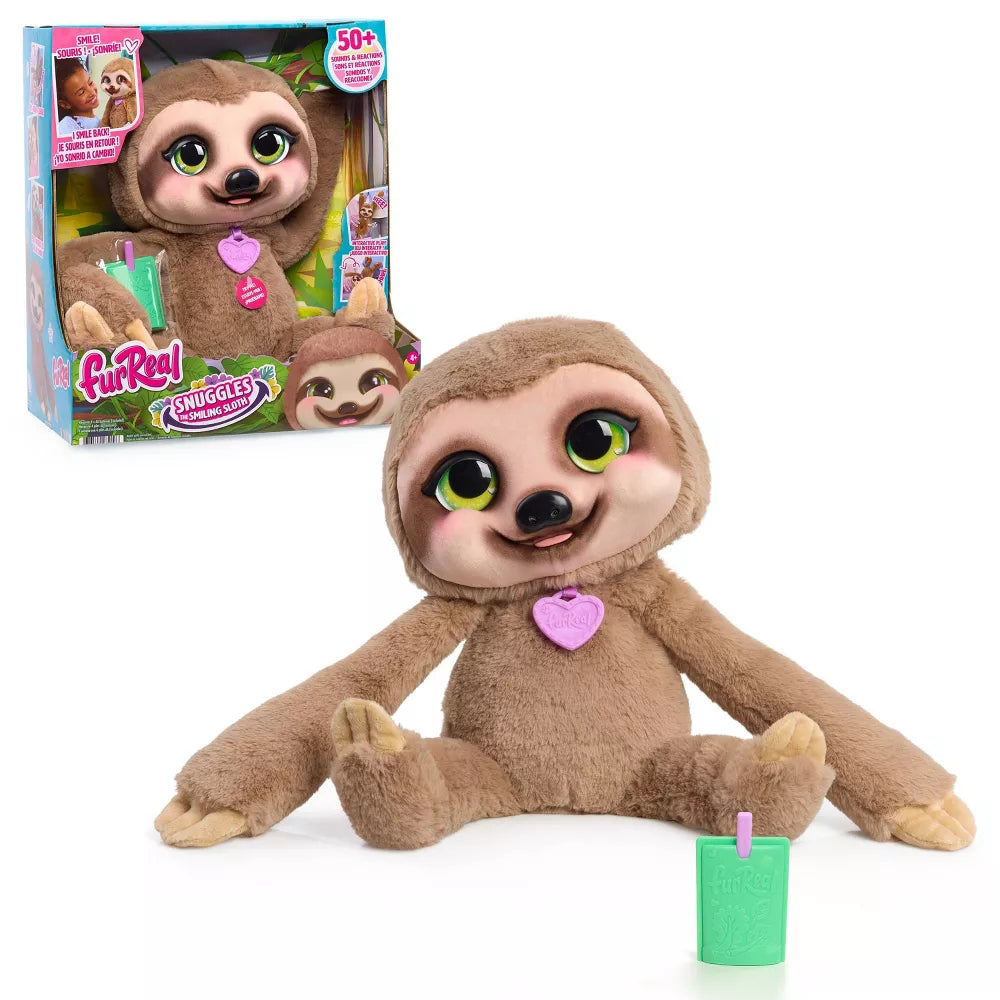 FurReal Snuggles The Smiling Sloth Interaktiivinen Laiskiainen