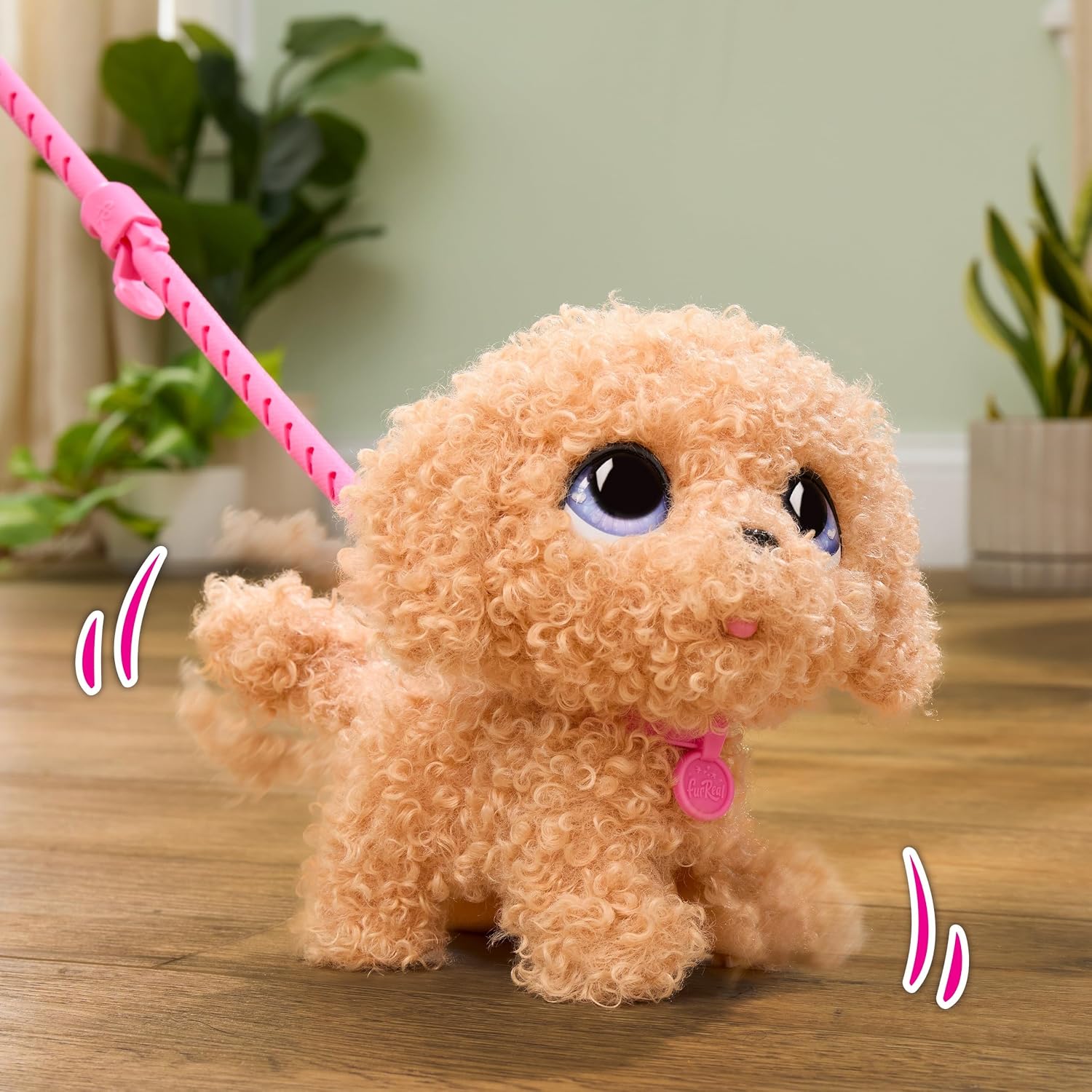 FurReal Wag-A-Lots Puudeli 23cm Interaktiivinen Koira