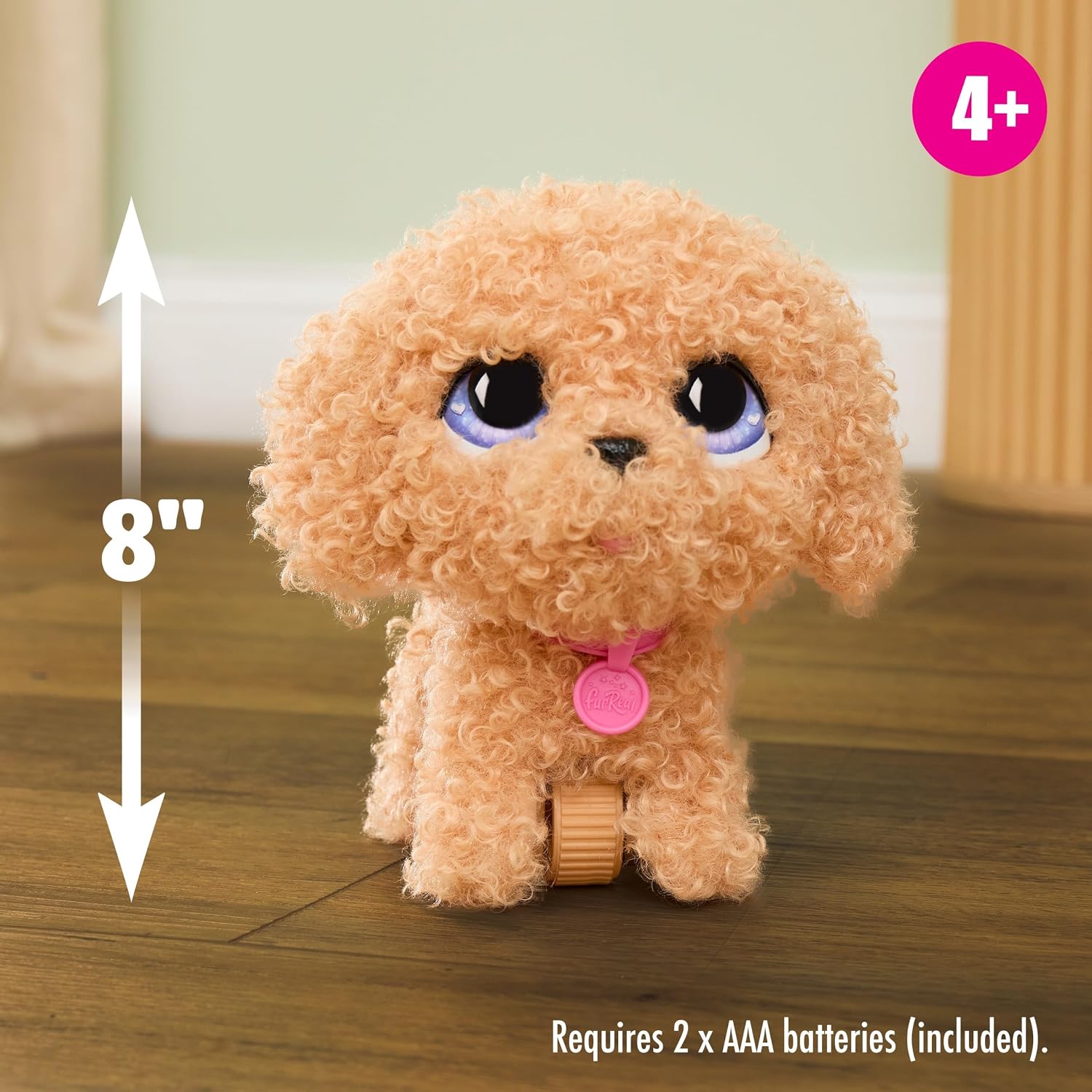 FurReal Wag-A-Lots Puudeli 23cm Interaktiivinen Koira