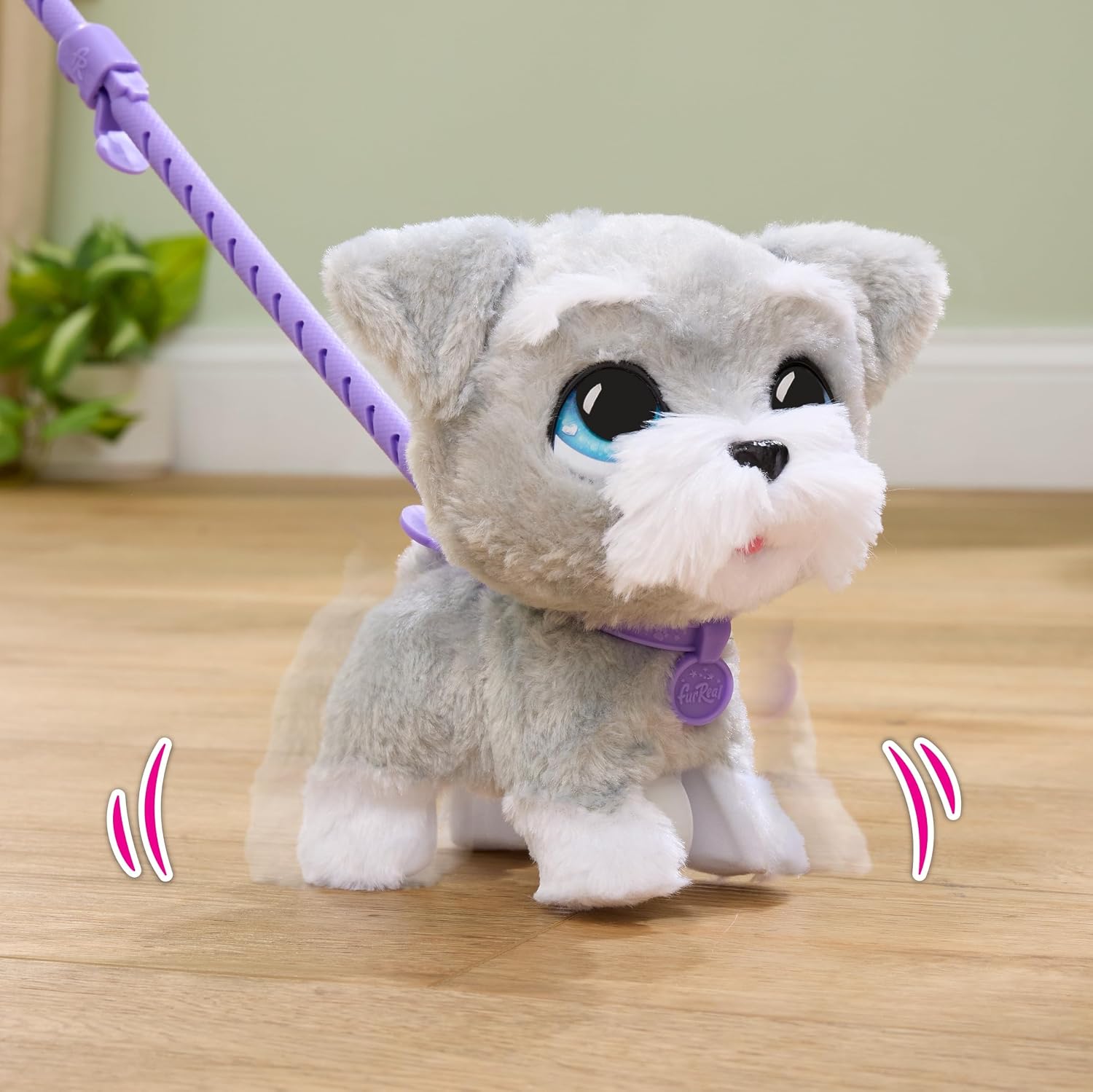 FurReal Walk-A-Lots Snautseri 23cm Interaktiivinen Kävelevä Koira