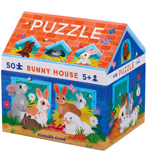 Crocodile Creek Bunny House Palapeli 50 Palaa