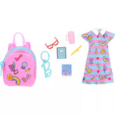 Barbie Premium Fashion Pack Vaate/Asuste Mekko ja Reppu