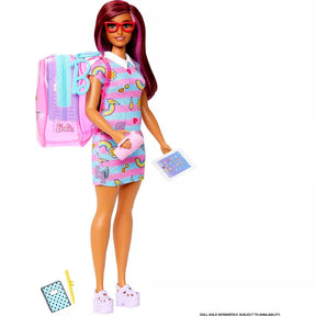 Barbie Premium Fashion Pack Vaate/Asuste Mekko ja Reppu