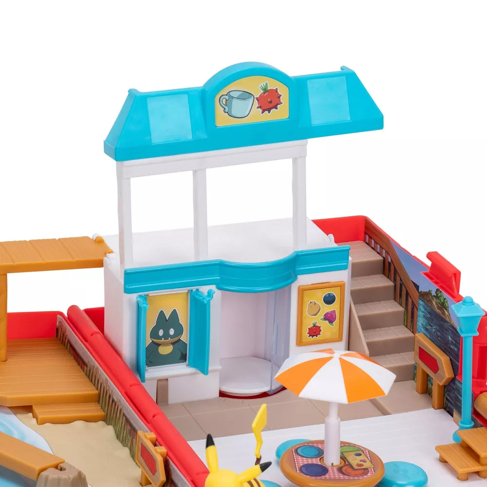 Pokemon Carry Case Playset Leikkireppu Beach Battle