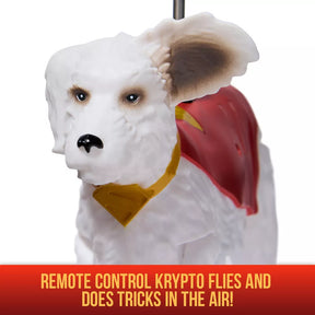 Superman Movie Flying Krypto Radio-ohjattava Lennätettävä Koira 19 cm